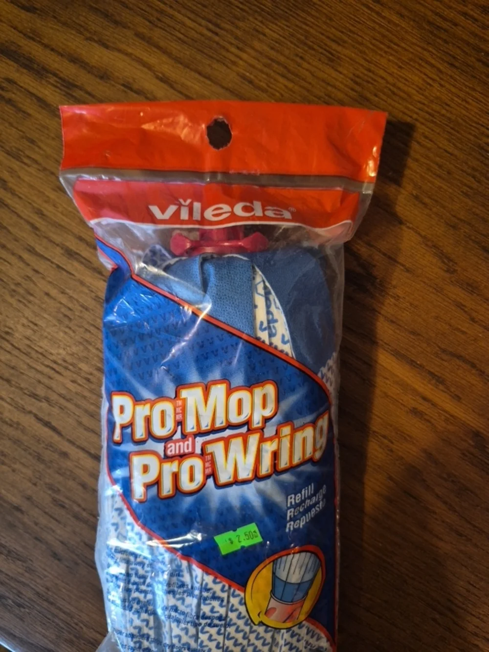 Vileda Pro Mop Pro Wring Refill Mop Head - New Old Stock, Discontinued 2002/2003